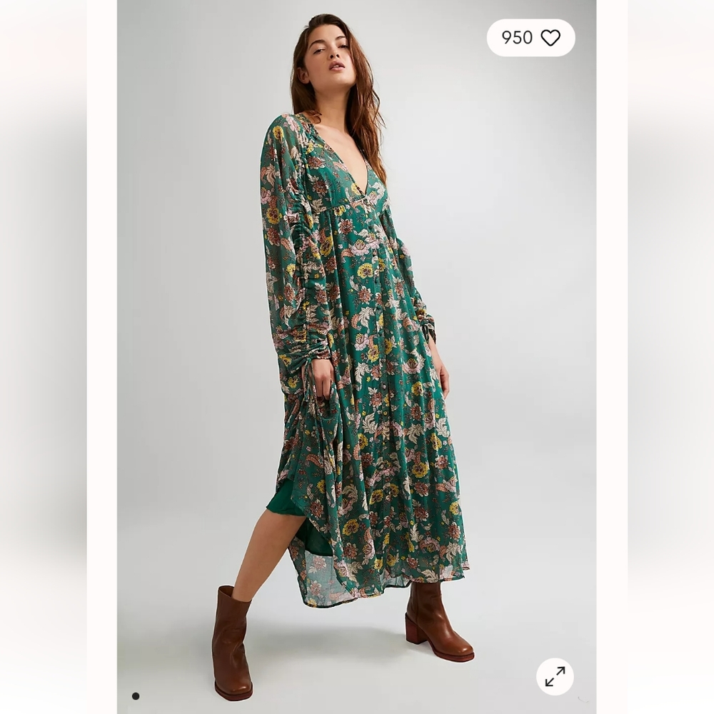 NWT- Earthfolk Maxi Dress
